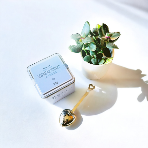 Organic Chamomile & Rose Loose Leaf Tea