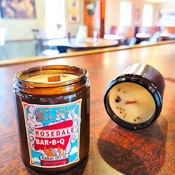 Wood Wick Soy Candle | Rosedale BBQ-Local Collection