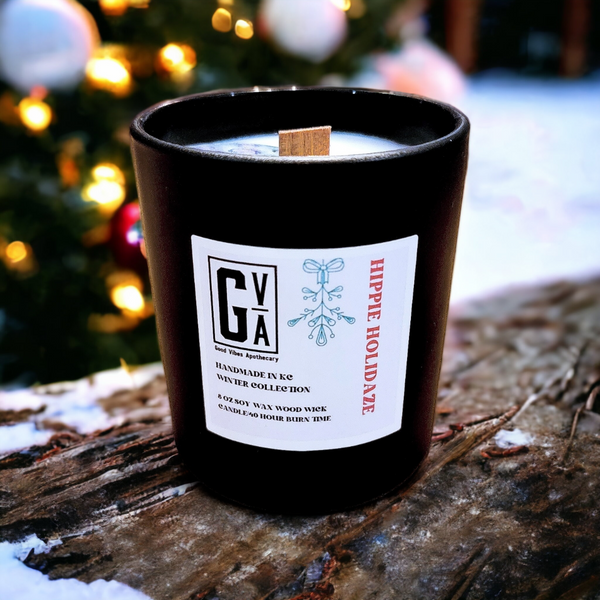 Winter Collection | Hippie Holidaze | Wood Wick Soy Candle