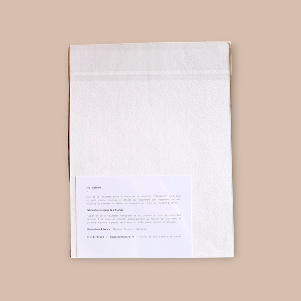 "Léon the Elephant" 15x20cm Print by Narrature | Made in France on Handmade Paper