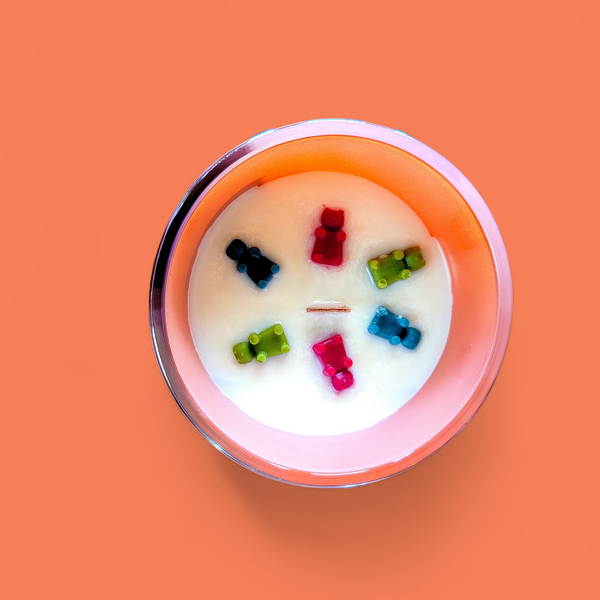 Gummy Bear Party | 11 oz Wood Wick Soy Candle