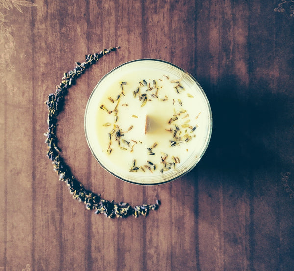 Wood Wick Soy Candle | Peace + Calm