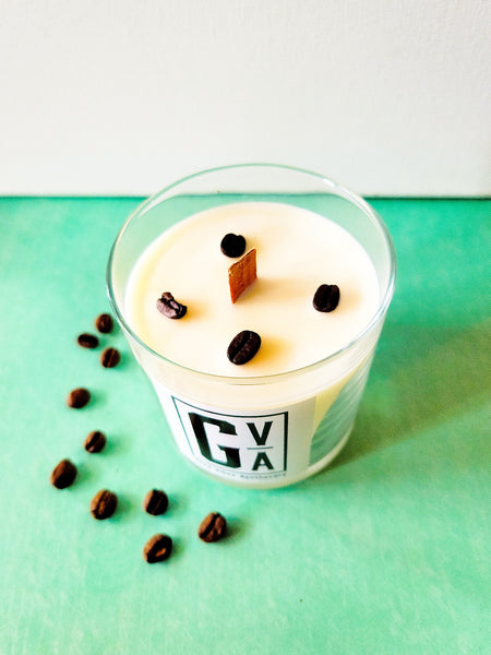 Wood Wick Soy Candle | Mint + Mocha