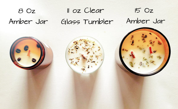 Wood Wick Soy Candle | Peace + Calm