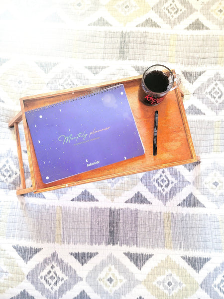 Moonscape Monthly Planner