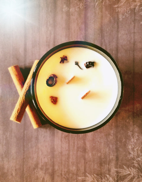 Winter Collection Wood Wick Soy Candle | It's Snowing, Let's Bake