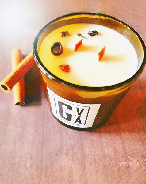 Winter Collection Wood Wick Soy Candle | It's Snowing, Let's Bake