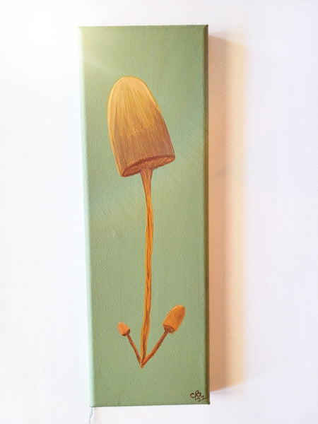 Sage Dreams Mushroom Canvas Wall Art