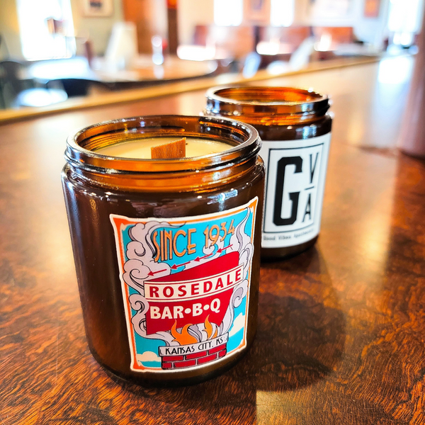 Wood Wick Soy Candle | Rosedale BBQ-Local Collection