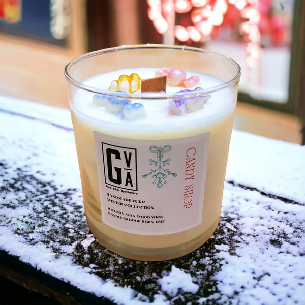 Winter Collection | Candy Shop | Wood Wick Soy Candle