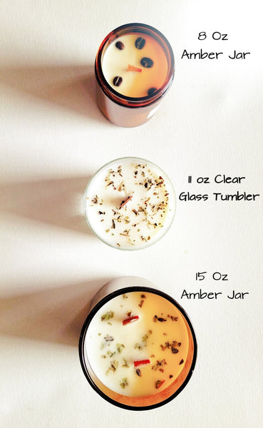 Fall Collection Wood Wick Soy Candle | Sweaters + Fallen Leaves